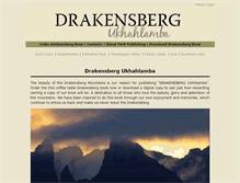 Tablet Screenshot of drakensbergmountains.co.za